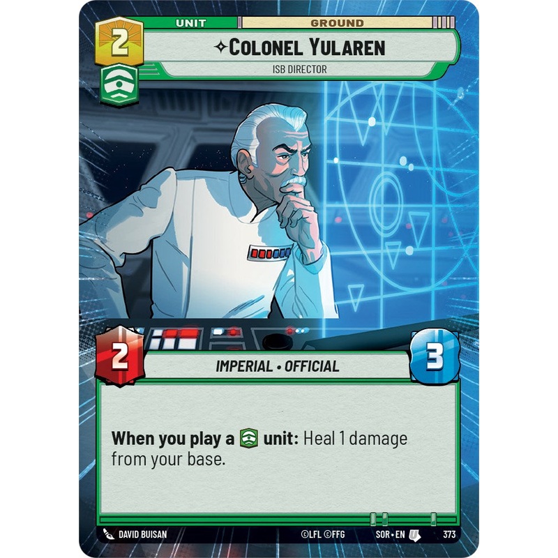 Colonel Yularen - ISB Director (Hyperspace) (373) [Spark of Rebellion]