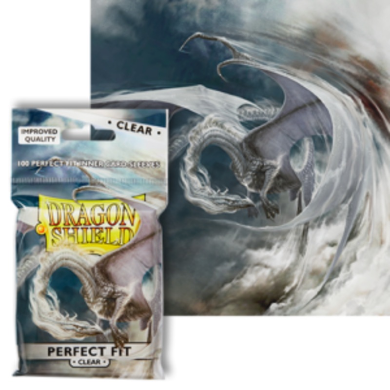 Dragon Shields Perfect Fit: (100) Clear