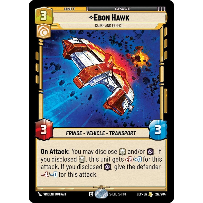 Ebon Hawk (219/264) - Cause and Effect (219/264) [Secrets of Power]