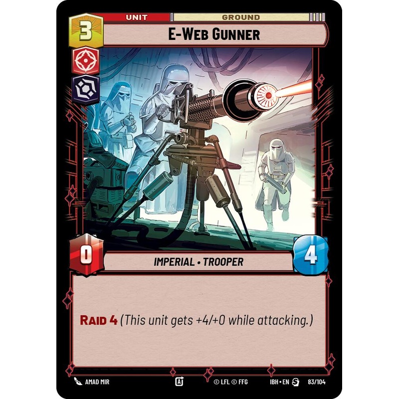 E-Web Gunner (83/104) (83/104) [Intro Battle: Hoth]