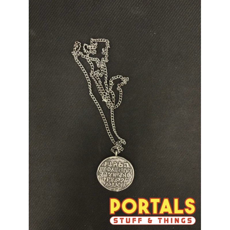 Spaceballs Lone Starr's Royal Birth Certificate Necklace