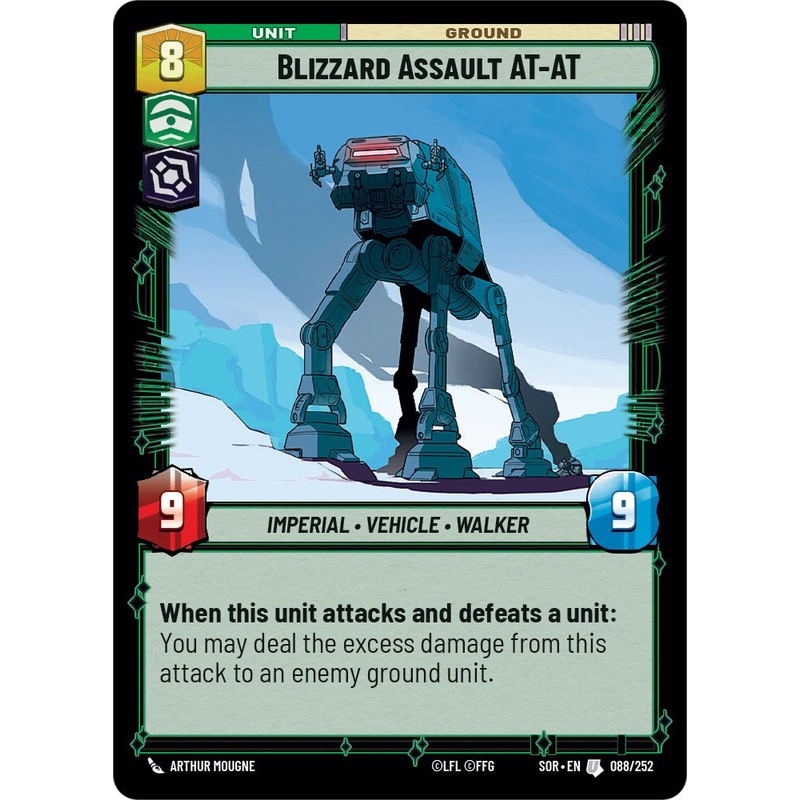 Blizzard Assault AT-AT (088/252) [Spark of Rebellion]