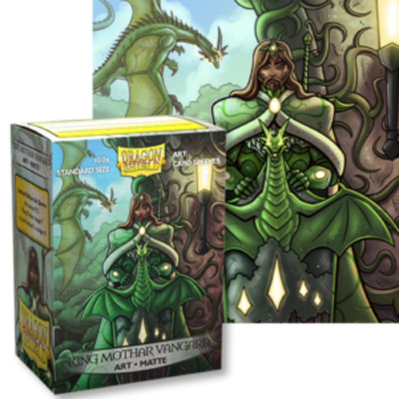 Dragon Shields: (100) Matte Art - King Mother Vanguard Portrait