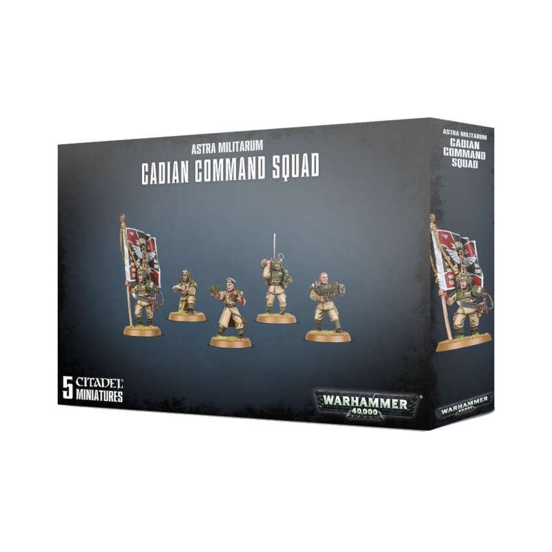 Warhammer 40,000: Astra Militarum - Cadian Command Squad