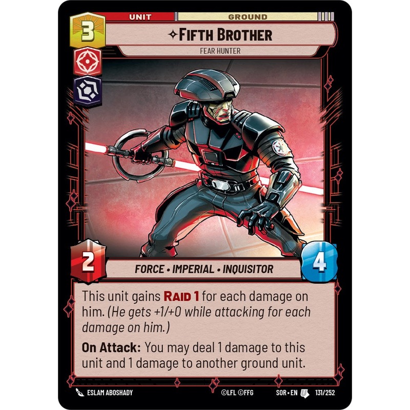 Fifth Brother - Fear Hunter (131/252) [Spark of Rebellion]