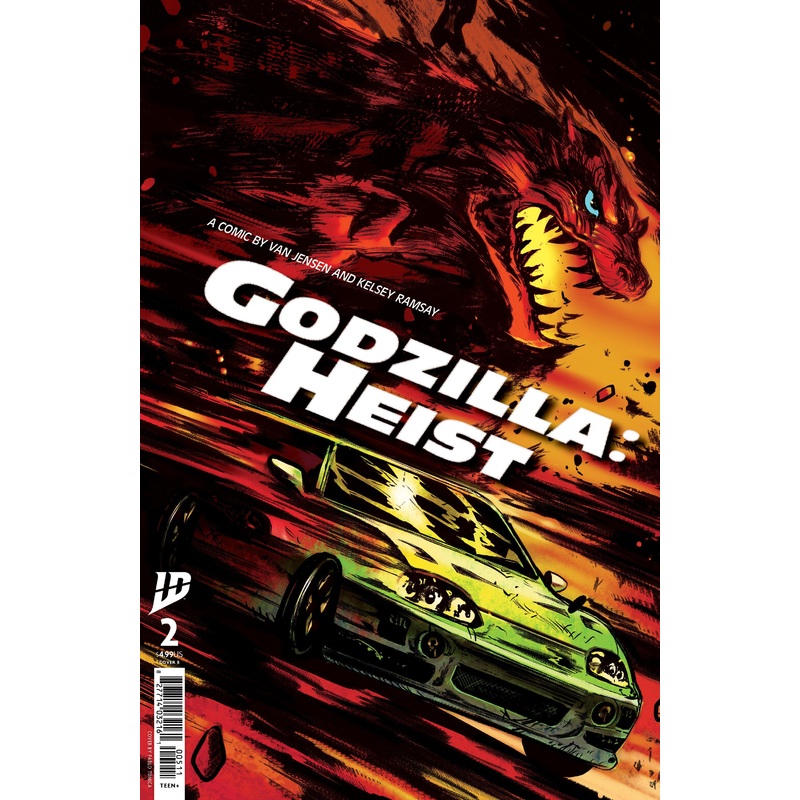 Godzilla: Heist #2 Variant B (Tunica Movie Poster Variant)