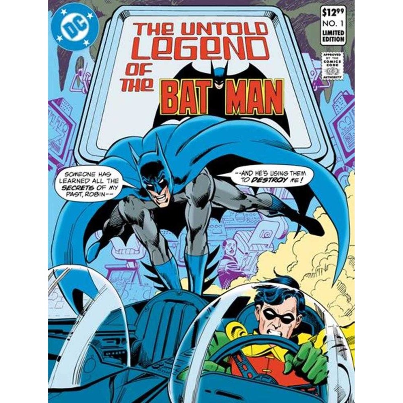 Limited Edition The Untold Legend Of The Batman #1 Cover A Jose Luis Garcia-Lopez & Dick Giordano