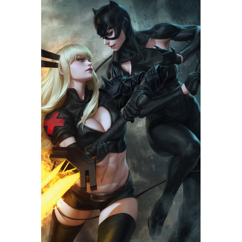 Marvel/DC: Deadpool/Batman #1 Artgerm Full Art Variant