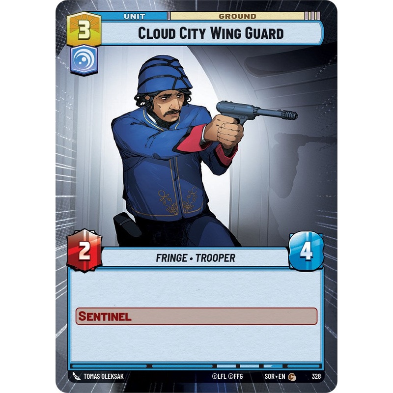 Cloud City Wing Guard (Hyperspace) (328) [Spark of Rebellion]