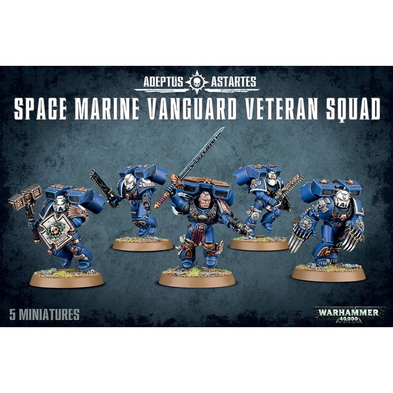 Space Marines: Vanguard Veteran Squad