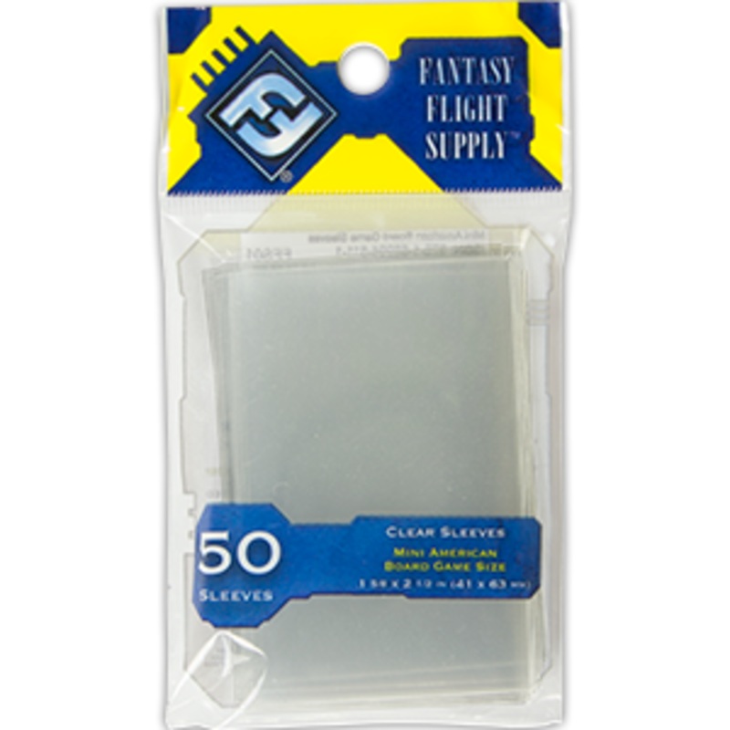 Fantasy Flight Supply Mini American Board Game Sleeves