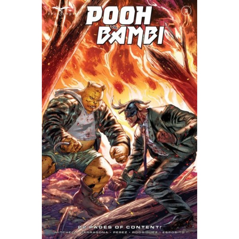 Pooh vs Bambi #3 (Of 3) Cover B Igor Vitorino
