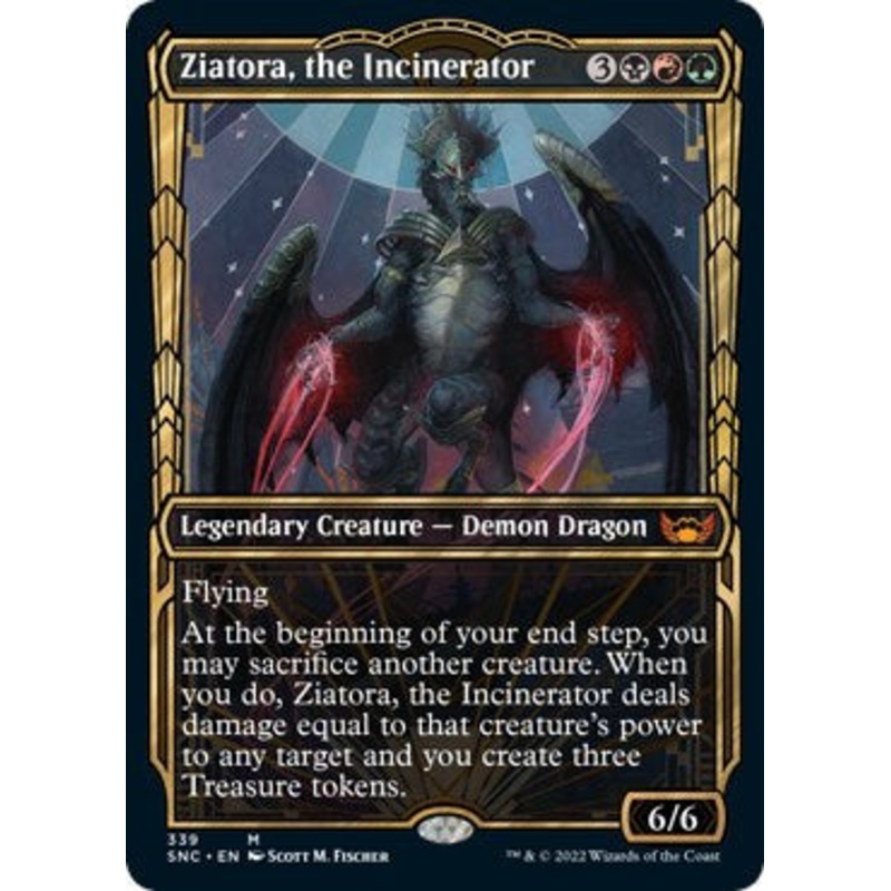 Ziatora, the Incinerator (Showcase) [SNC - 339] Near Mint English Normal