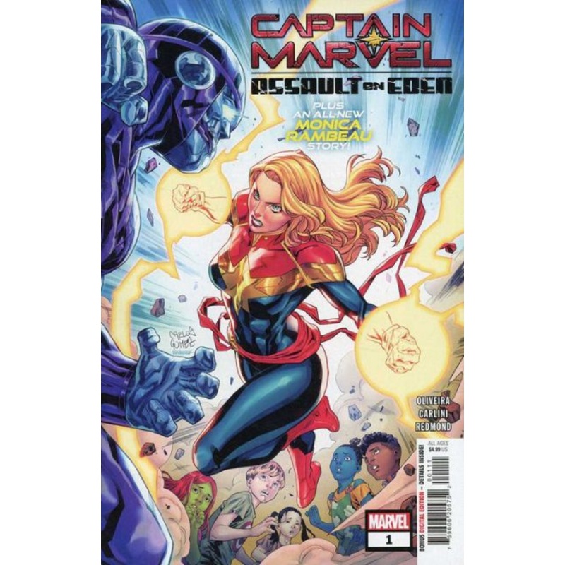 Captain Marvel: Assault On Eden #1