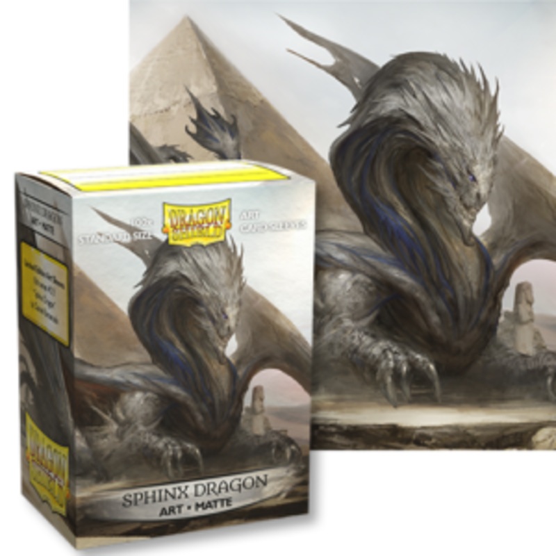 Dragon Shields: (100) Matte Art - Sphinx Dragon