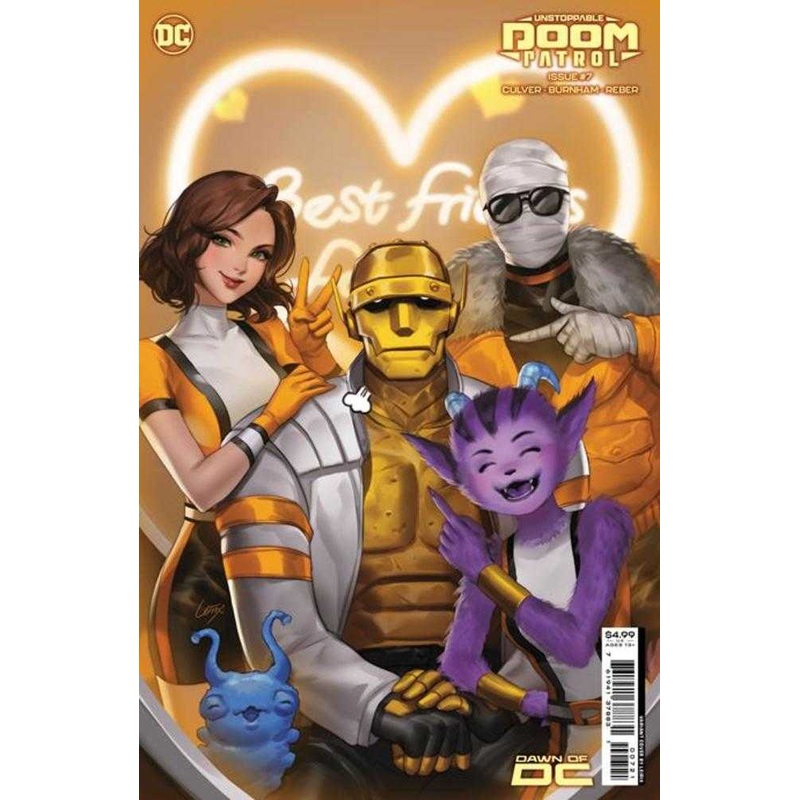 Unstoppable Doom Patrol #7 Lesley Leirix Li Card Stock Variant