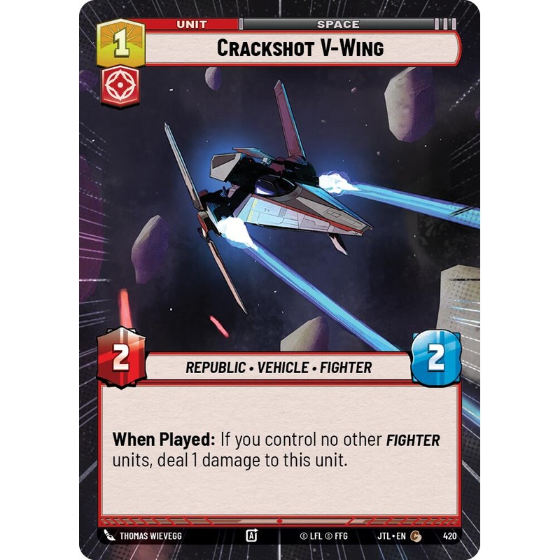 Crackshot V-Wing (420) (Hyperspace) (420) [Jump to Lightspeed]
