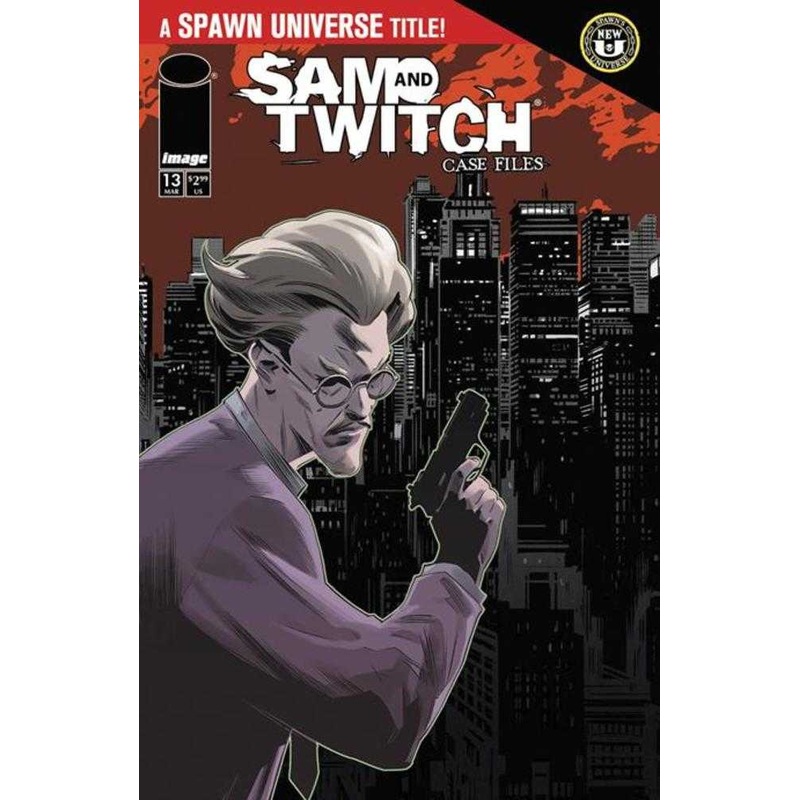 Spawn Sam And Twitch Case Files #13 Cover B Marco Failla Connecting Twitch Variant