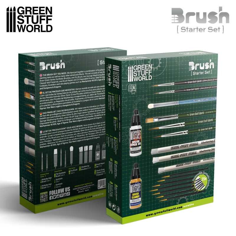 Green Stuff World Starter Brush Set (B GRADE)