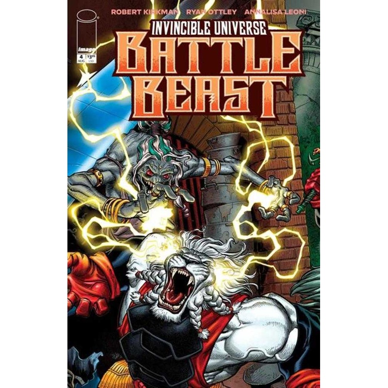 Invincible Universe Battle Beast #4 Cover C 1 in 10 Ej Su Connecting Variant