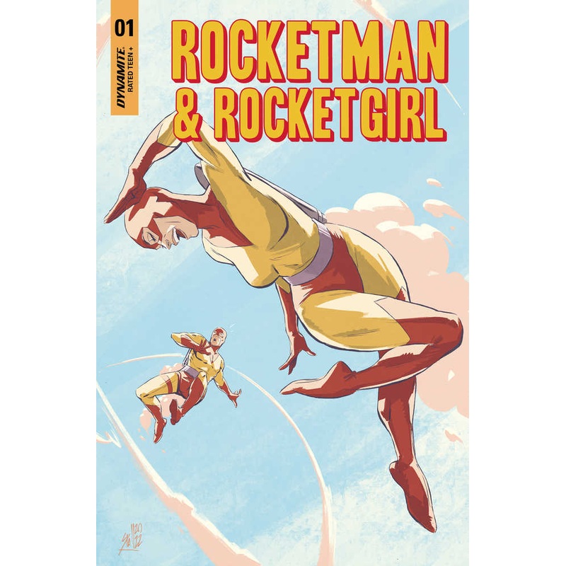 Rocketman & Rocketgirl One Shot Cover C Spalletta