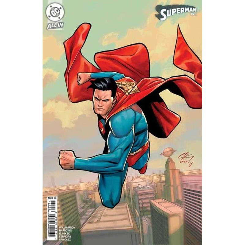 Superman #26 - 1 in 25 Clayton Henry Card Stock Variant (NM)