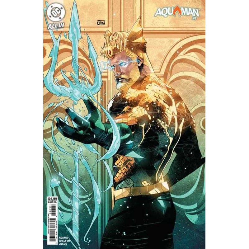 Aquaman #7 Cover B Edwin Galmon Card Stock Variant
