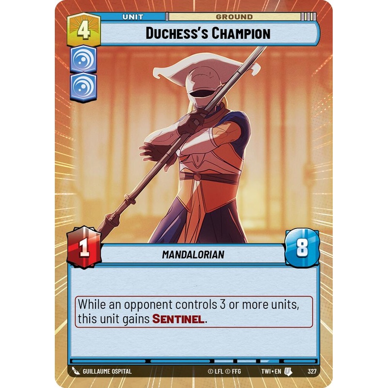 Duchess's Champion (327) (Hyperspace) (327) [Twilight of the Republic]