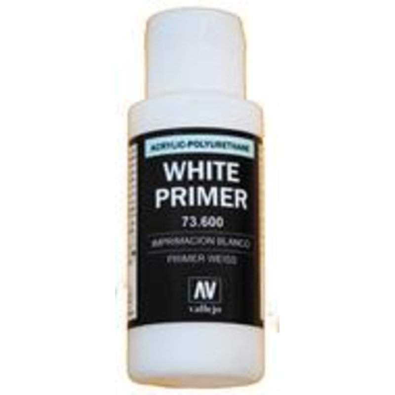Vallejo Auxiliaries: White Primer (60ml)