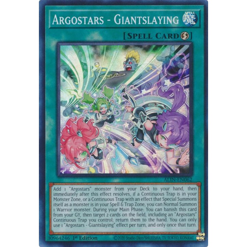 Argostars - Giantslaying [ALIN-EN062] Super Rare