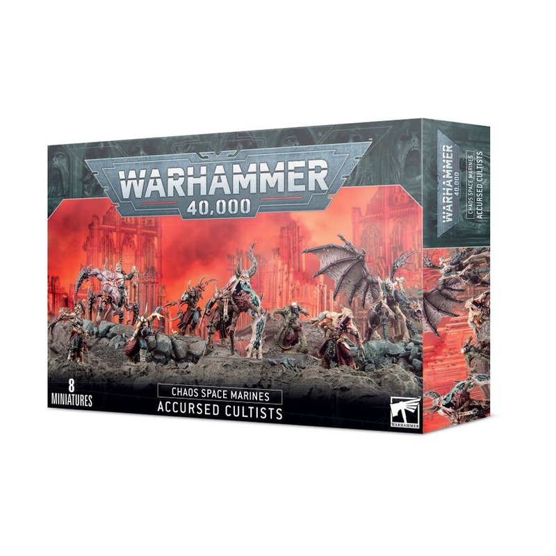 Warhammer 40K: Chaos Space Marines - Accursed Cultists