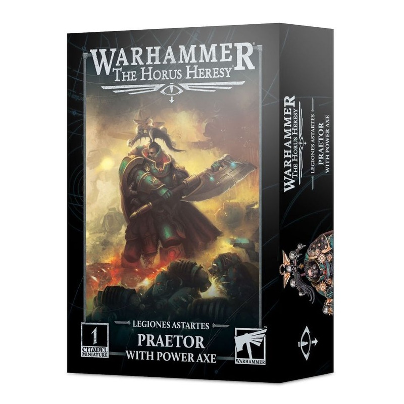 Warhammer- Horus Heresy Legions Astartes: Praetor with Power Axe