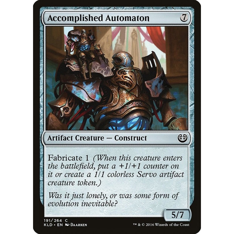 Accomplished Automaton [KLD - 191] Near Mint English Normal