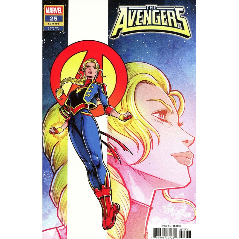 Avengers #25 Luciano Vecchio Captain Marvel Variant