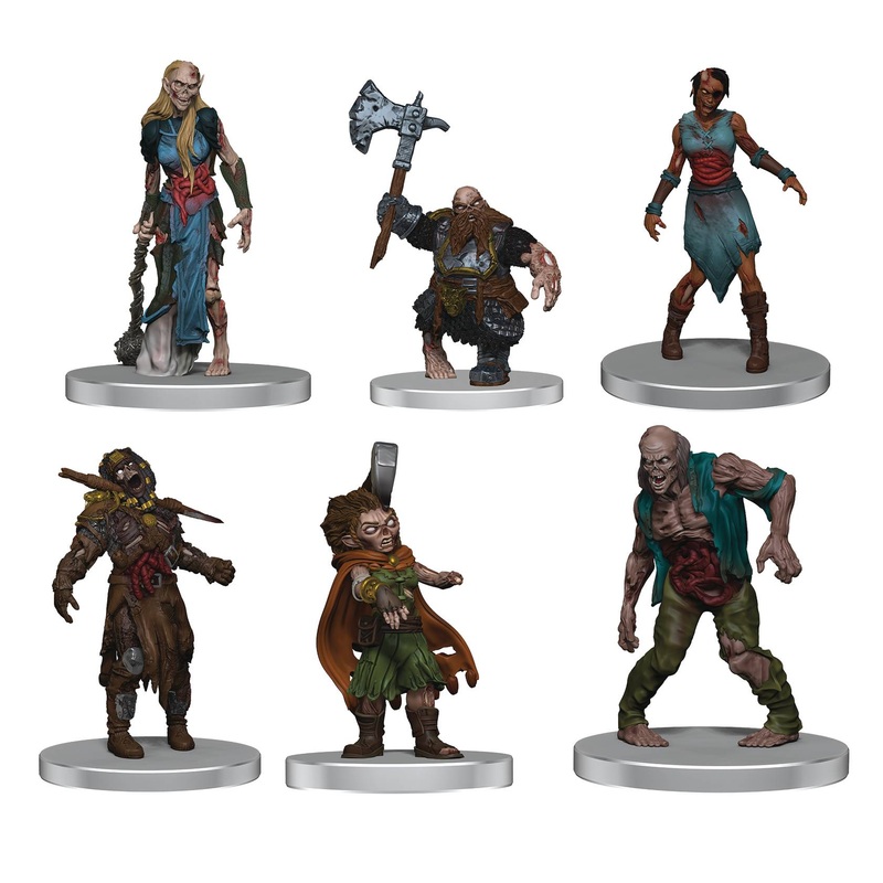 D&D Icons of the Realms Miniatures: Undead Armies - Zombies