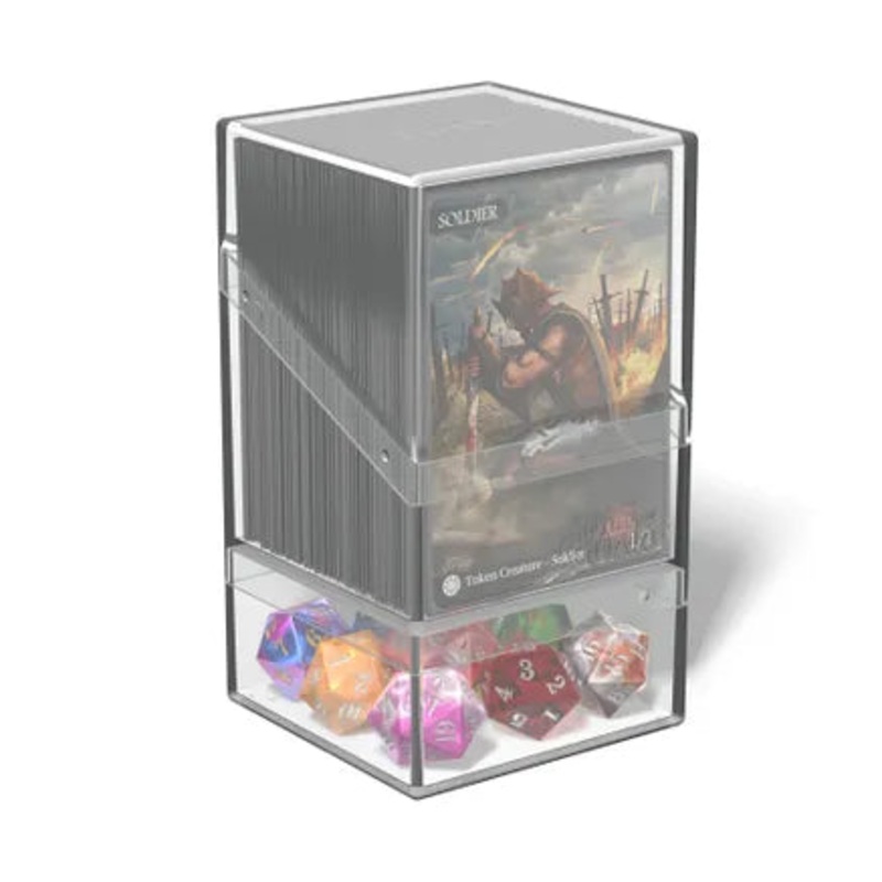 Ultimate Guard Deck Case Boulder 100+ w Tray Clear