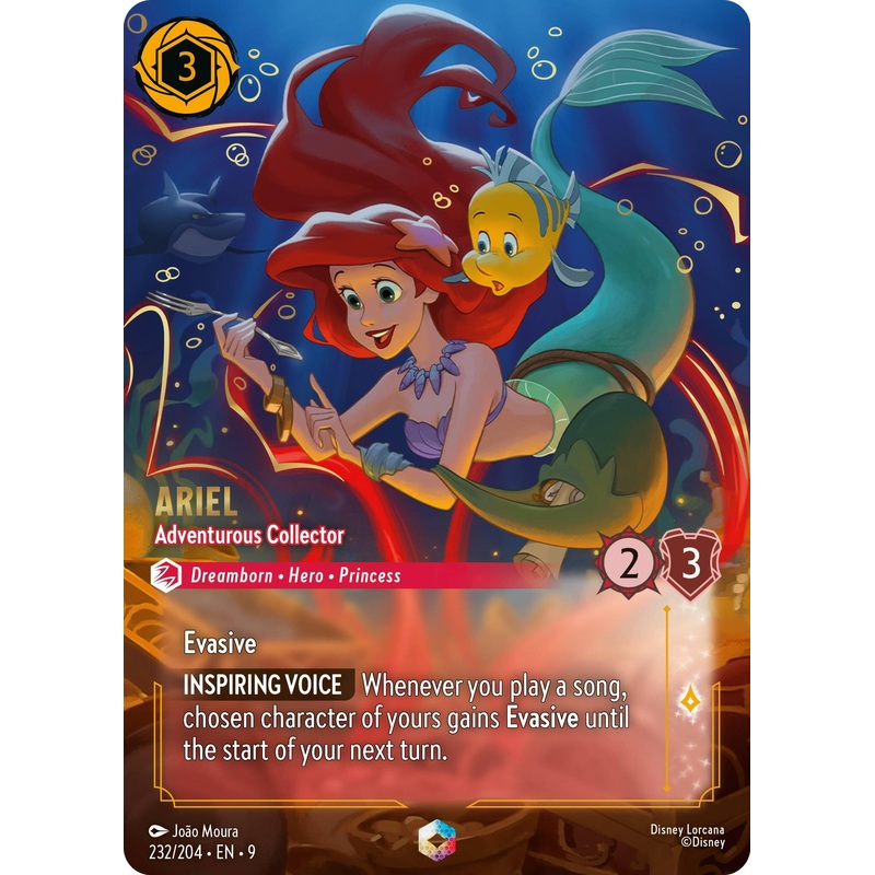 Ariel - Adventurous Collector (Enchanted) (232/204) [Fabled]