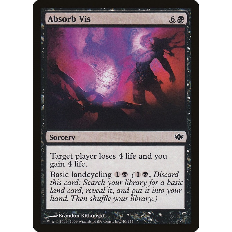 Absorb Vis [CON - 40] Moderately Played English Normal