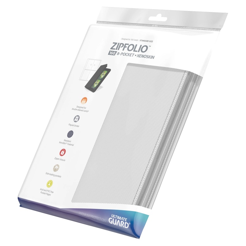 Zipfolio 160 Xenoskin - White