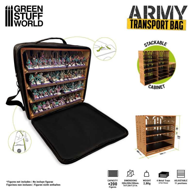Green Stuff World Army Transport Bag - Medium
