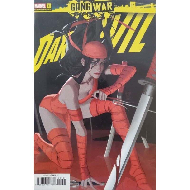 Daredevil: Gang War #1 AKA Elektra Variant Cover