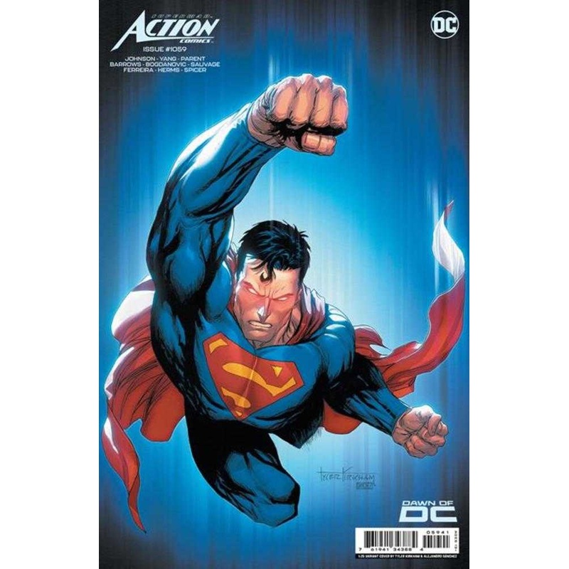 Action Comics #1059 - 1 in 25 Tyler Kirkham Card Stock Variant Cover