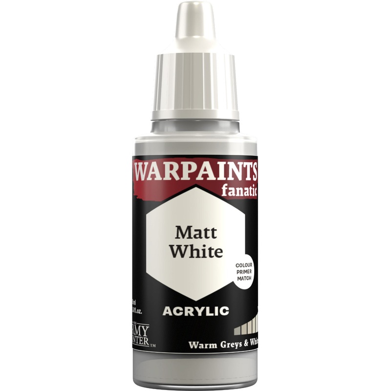 The Army Painter Warpaints Fanatic: Matt White 18ml