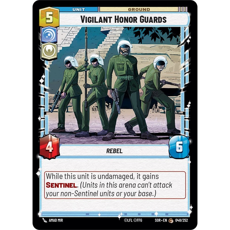 Vigilant Honor Guards (048/252) [Spark of Rebellion]