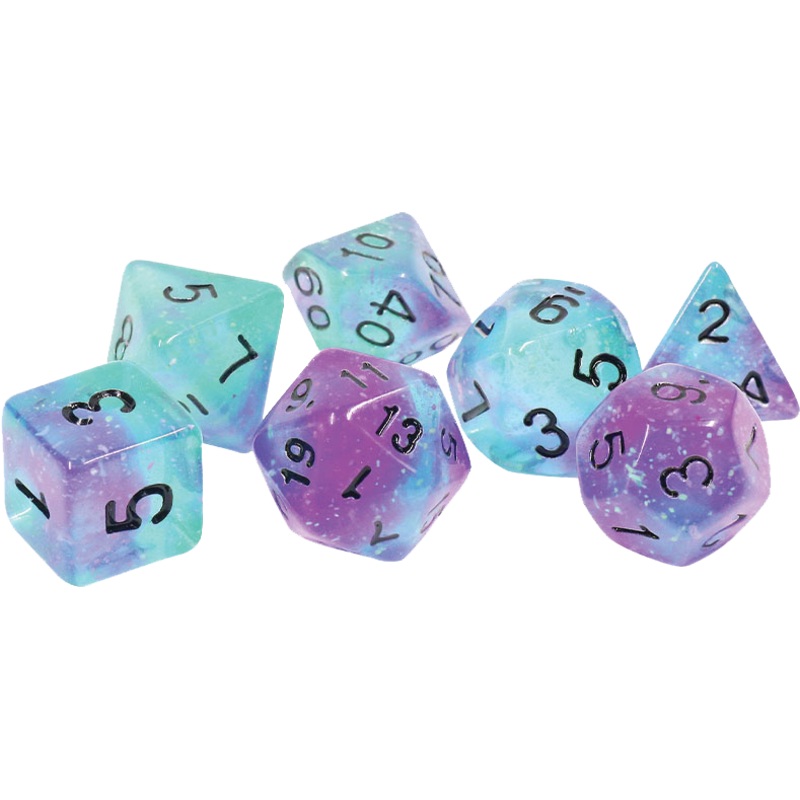 Sirius Dice RPG Set (7): Peacock Glowworm