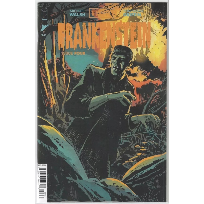 Universal Monsters Frankenstein #4 - 1 in 10 Francesco Francavilla Connecting Variant (NM)