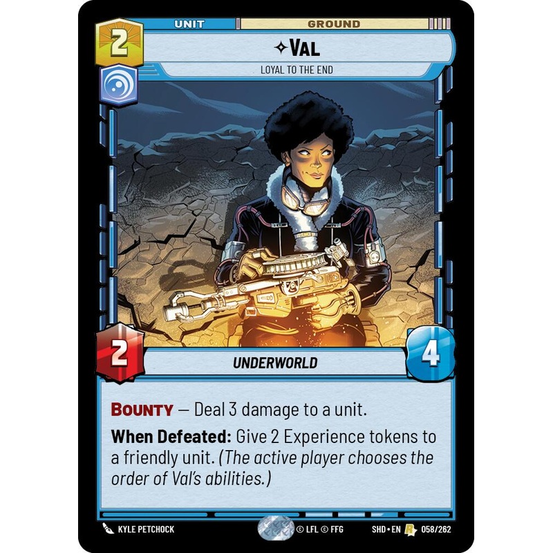 Val - Loyal to the End (058/262) [Shadows of the Galaxy]