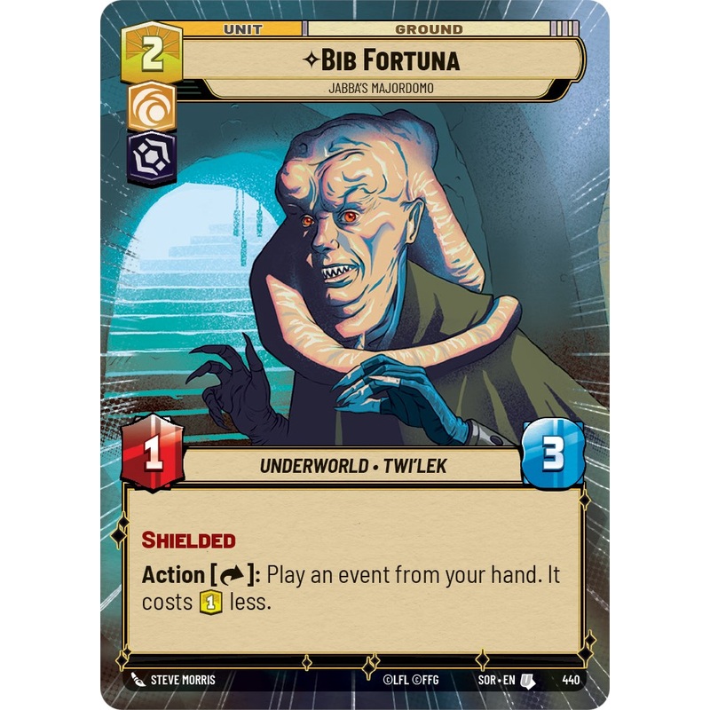 Bib Fortuna - Jabba's Majordomo (Hyperspace) (440) [Spark of Rebellion]