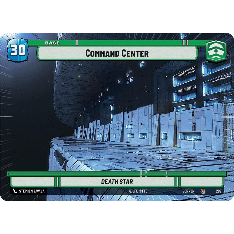 Command Center // Shield (Hyperspace) (289 // T04) [Spark of Rebellion]