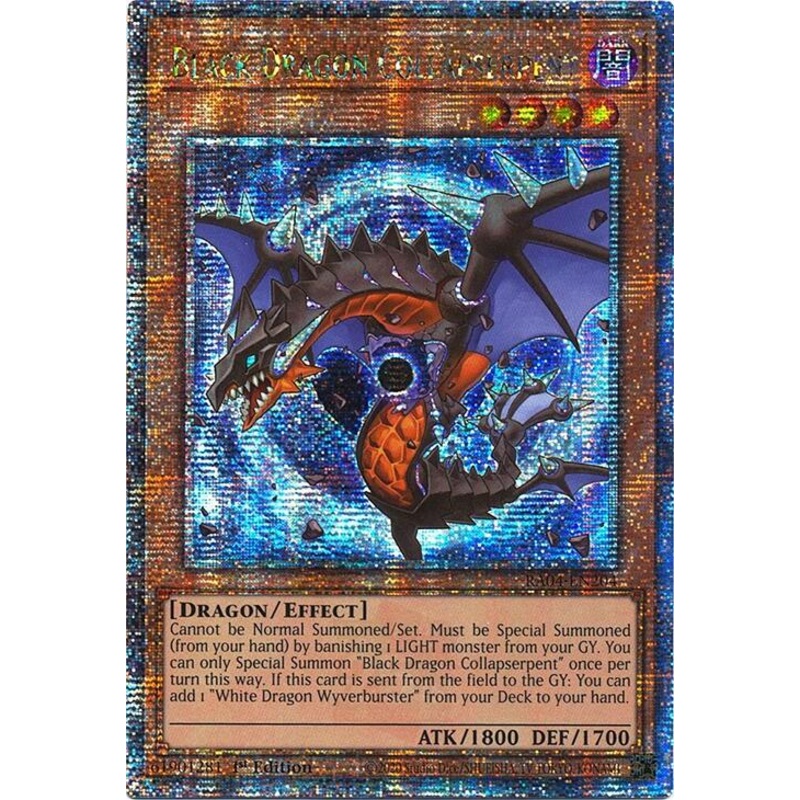 Black Dragon Collapserpent [RA04-EN204] Quarter Century Secret Rare